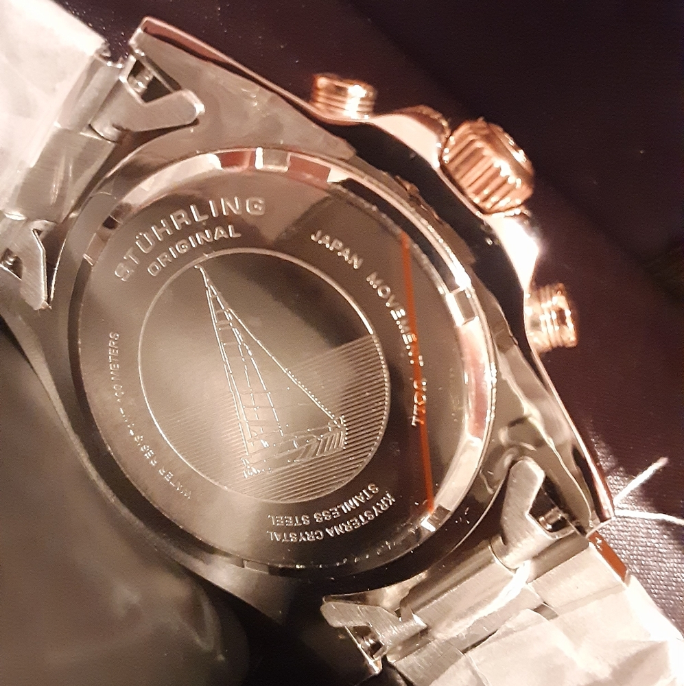 Stuhrling Original Men's Stainless Steel Watch - Picture 4 of 10